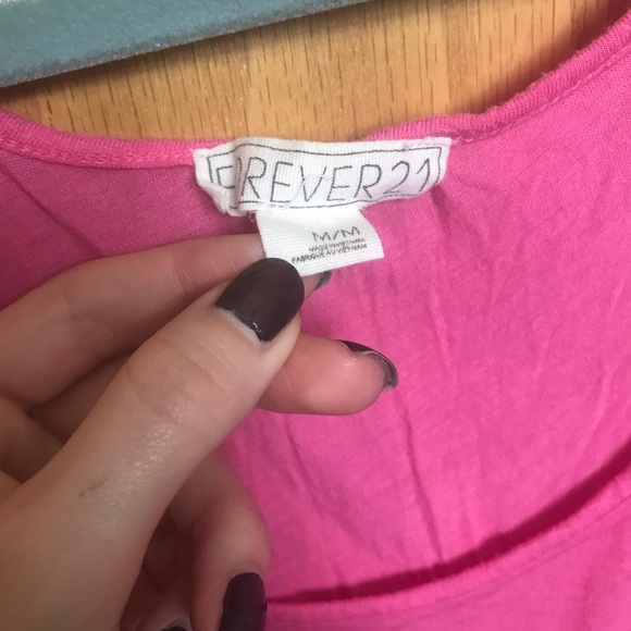 Pink Crop Top Forever 21 - Picture 4 of 4